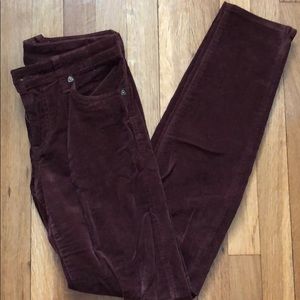 Kut Corduroy Skinny Jeans